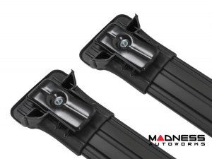 Volkswagen ID. Buzz Roof Rack Cross Bars - Black - for OEM Roof Rails Volkswagen ID. Buzz Roof Rack Cross Bars - Black - for OEM Roof Rails